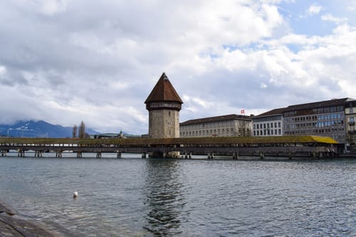 Kapellbrücke und Wasserturm in Luzern